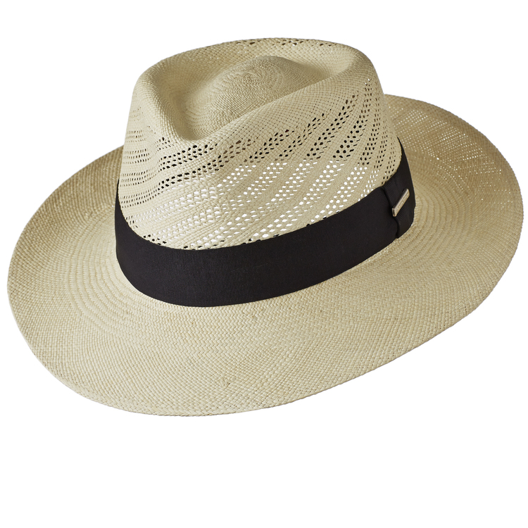 Panamský klobouk - Fedora - panamák Fedora - slamák Fedora - pravý panamský klobouk